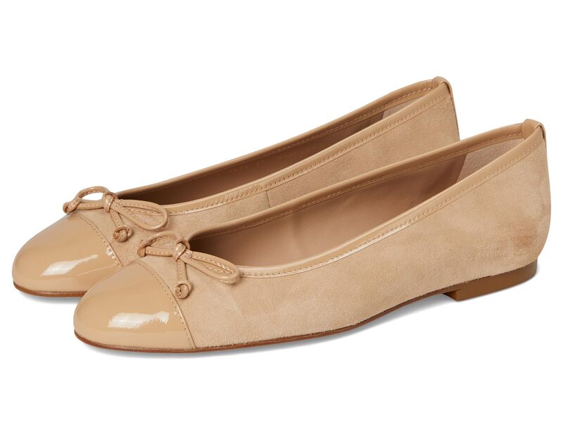 エルケーベネット レディース シューズ サンダル 旗がしら LK Bennett Kara Toe Cap Ballerina Flats Almond