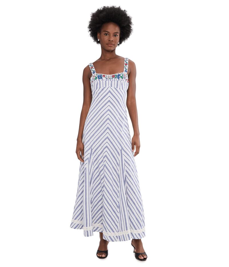 フリーピープル レディース トップス 衣装 マキシ Free People Havenwood Maxi White Combo 白いこと