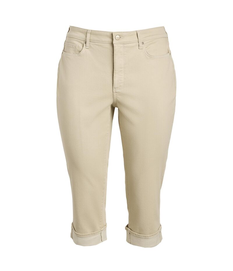 エヌワイディージェイ レディース ボトムス ジーンズズボン下 付け加える大いさ デニム NYDJ Plus Marilyn Crop Jeans Feather ボトムス-パンツ