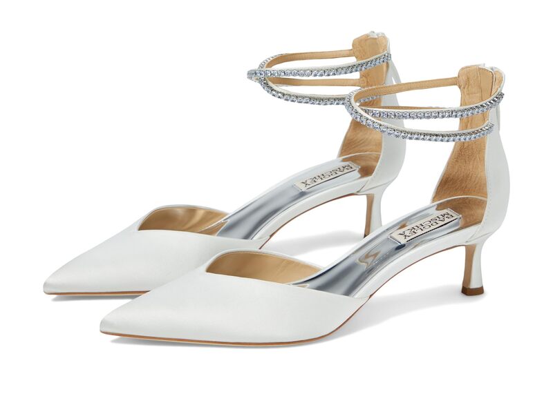 バッジェリーミシュカ レディース シューズ ヒール Badgley Mischka Lilibeth Soft White ホワイト|ReVida 店