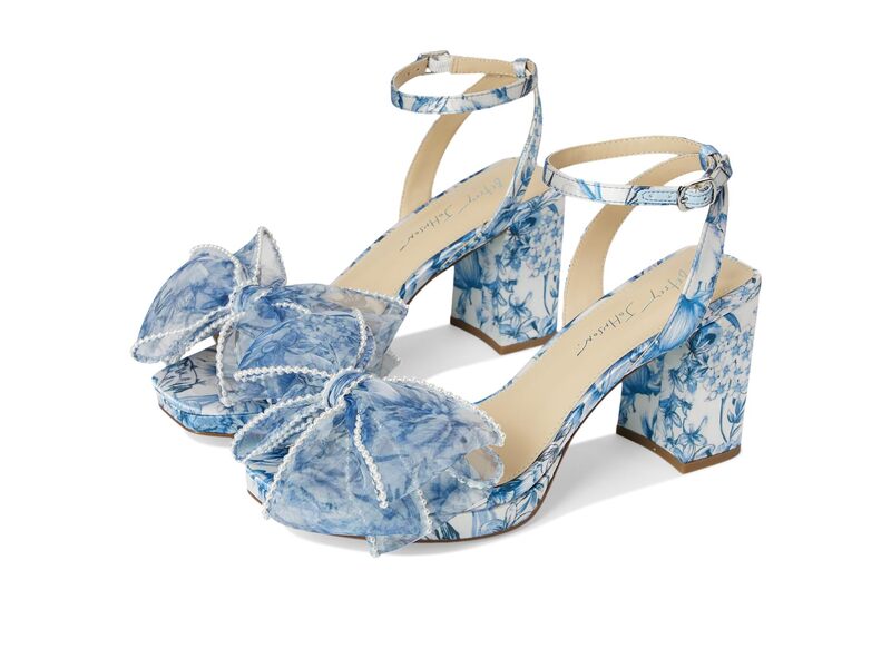 ブルーバイベトシージョンソン レディース シューズ ブーツ・レインブーツ Blue by Betsey Johnson Duke Blue Floral 青色