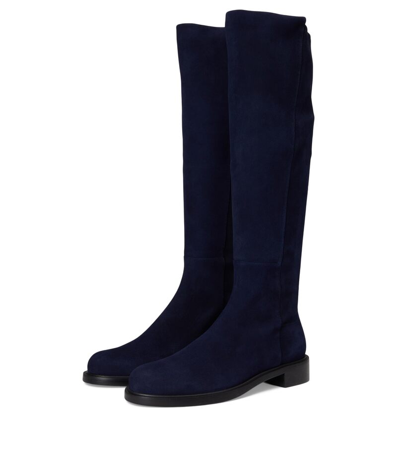 スチュアート ワイツマン レディース シューズ ブーツ・レインブーツ Stuart Weitzman 5050 Gisele Kneehi Boots Nice Blue/Nice Blue/Black 黒いこと