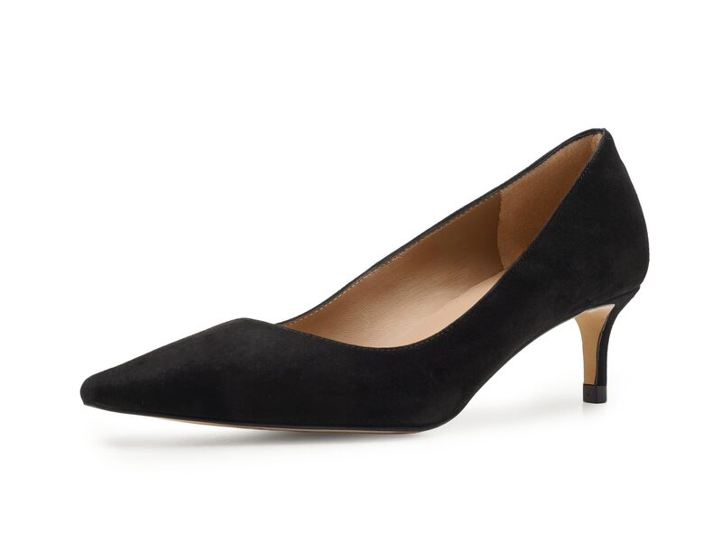 エルケーベネット レディース シューズ 踵 LK Bennett New Ava Pointed Kitten Heel Court Black 1 黒いこと
