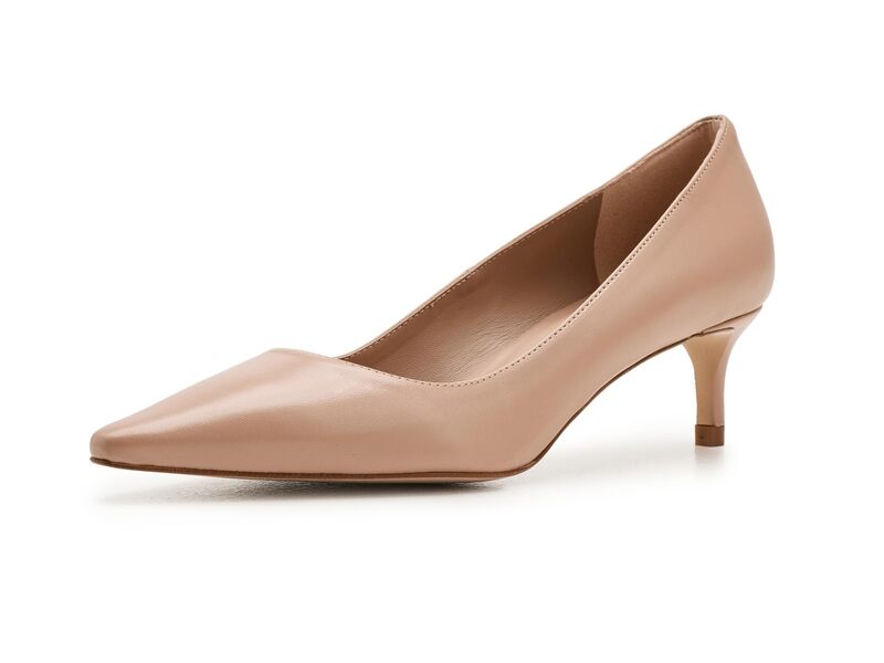 エルケーベネット レディース シューズ 踵 LK Bennett New Ava Pointed Kitten Heel Courtrench