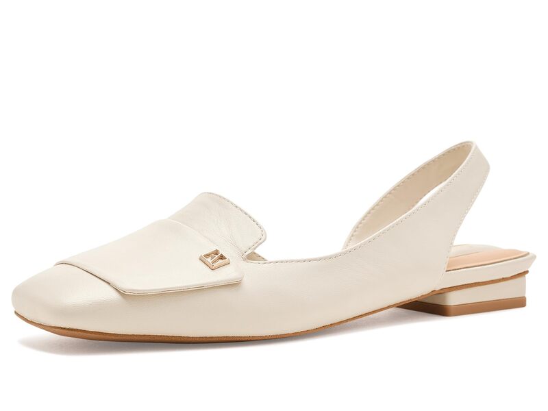 フランコサルト レディース シューズ スリッポン・ローファー Franco Sarto Teagan Cream White Leather 白いこと