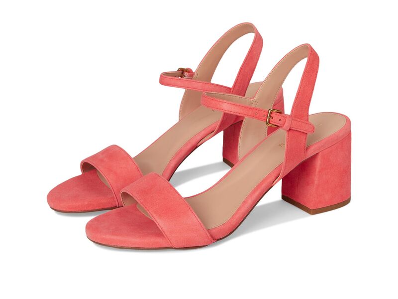 電話を掛けるハーン レディース シューズ 踵 サンダル Cole Haan Josie Block Heel Sandals 65粍 Dubarry Suede