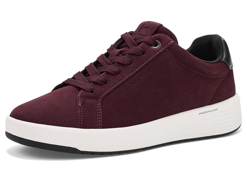 鍵を掛ける界面 レディース シューズ スニーカー Rockport Elara Dark Red 赤いこと