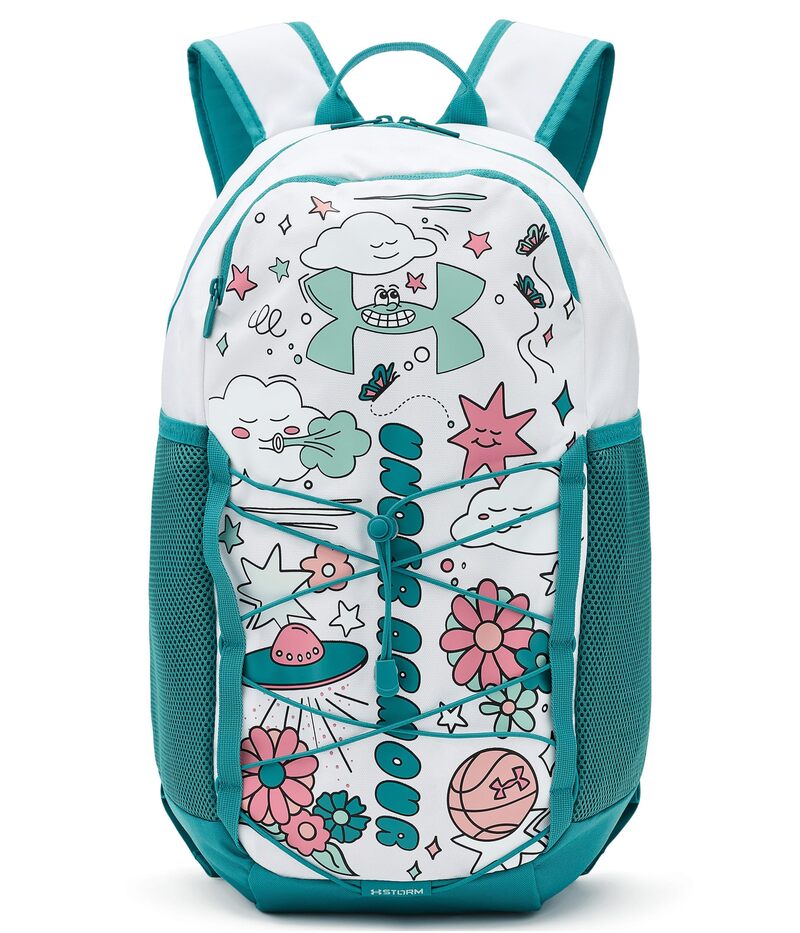 アンダーアーマー メンズ 御徒面子 うしろ側容器に並べる・背嚢 Under Armour Hustle Sport 6.0 Backpack White/Boundless Blue/Enamel Blue 白いこと