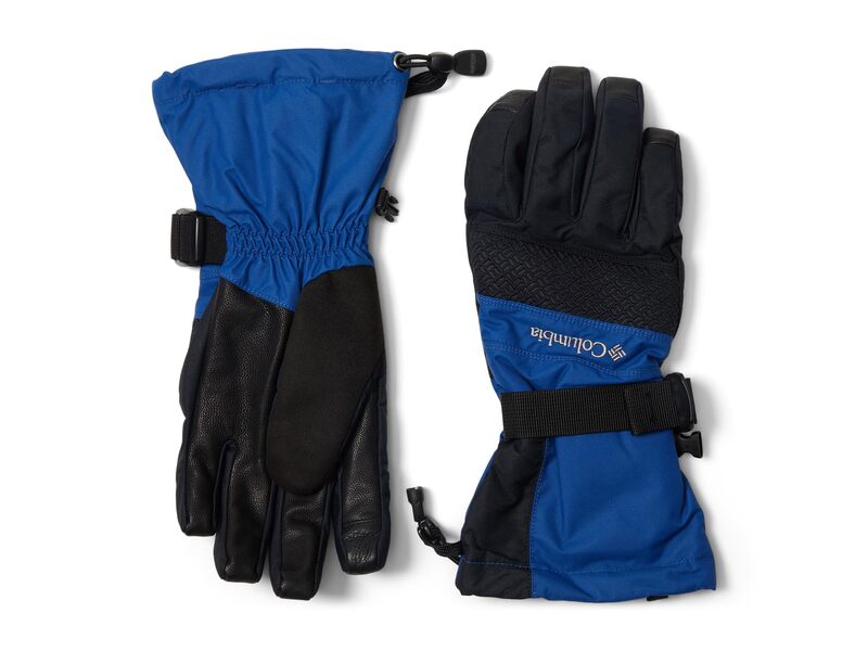 コロンビア メンズ アクセサリー 手袋 Columbia Whirlibird III Gloves Mountain Blue/Black ブラック｜ReVida 店