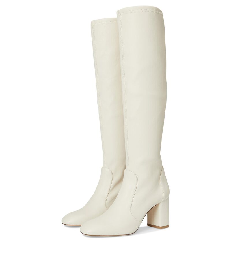 スチュアート ワイツマン レディース シューズ ブーツ・レインブーツ Stuart Weitzman Lucie Boot 75 Cream 皮膚軟化剤