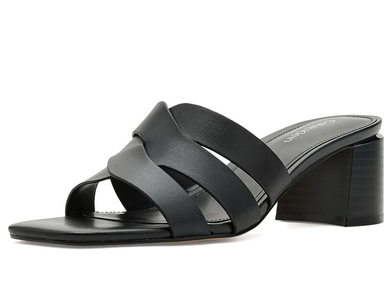 カルバンクライン レディース シューズ 踵 Calvin Klein Vivianna Black 黒いこと