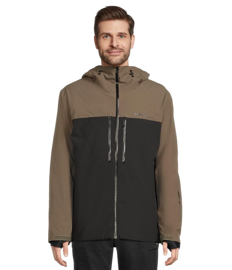 フライロー メンズ アウター コート ジャケット Flylow Albert Jacket Black/Leaf ブラック|ReVida 店