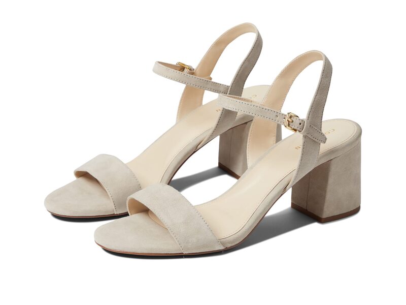 コールハーン レディース シューズ ヒール サンダル Cole Haan Josie Block Heel Sandals 65mm Light Mortar｜ReVida 店 26,850円