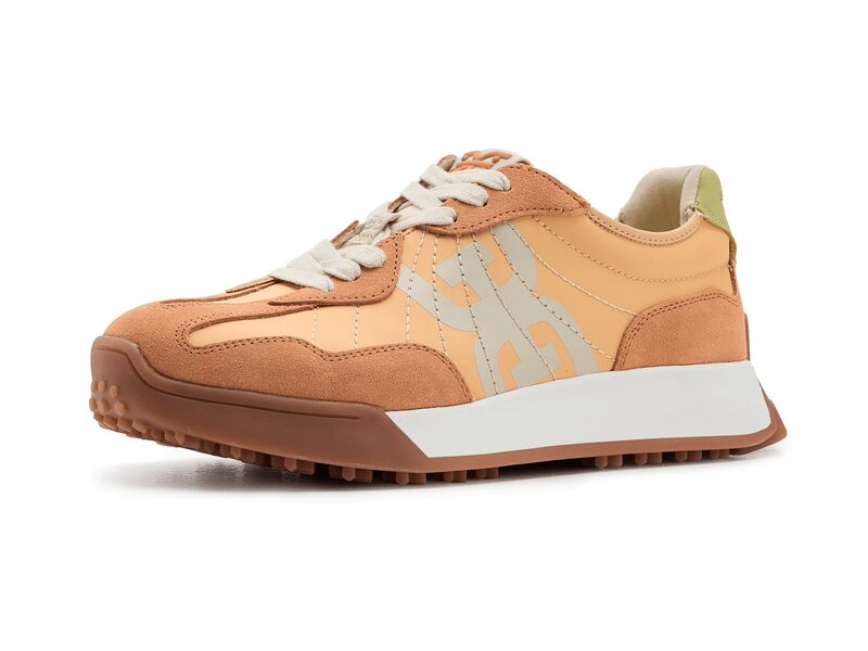 サムエデルマン レディース シューズ スニーカー Sam Edelman Langleyretro Citrus Orange/Alba Orange オレンジ色