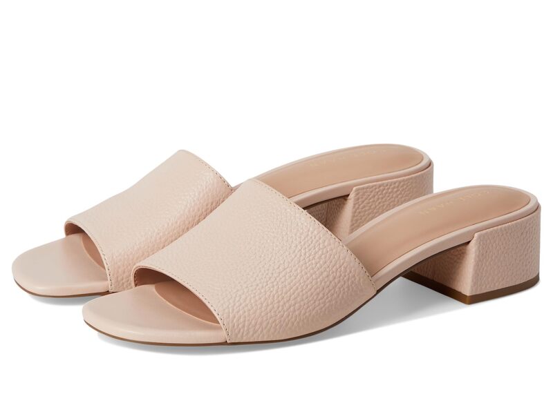 電話を掛けるハーン レディース シューズ 踵 サンダル Cole Haan Calli Single Band Sandal Cameo Rose Leather