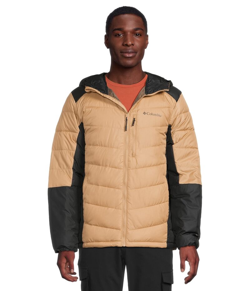 コロンビア メンズ アウター 厚地の外套 フーデッドジャケット Columbia Labyrinth Loop II Hooded Jacket Canoe/Black 黒いこと