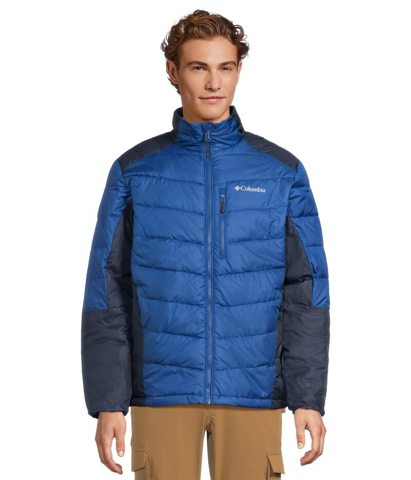 コロンビア メンズ アウター 厚地の外套 上衣 Columbia Labyrinth Loop II Jacket Mountain Blue/Collegiate Navy 米国海軍
