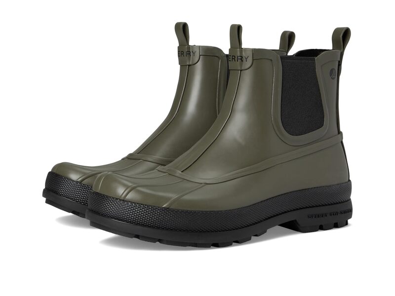 スペリー メンズ シューズ ブーツ・レインブーツ チェルシー Sperry Coldbay Chelsea MM Olive オリーブ｜ReVida 店