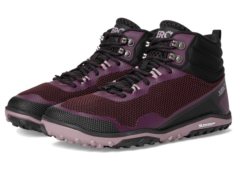 皆無シューズ レディース ブーツ・レインブーツ Xero Shoescrambler Mid Black/Fig 黒いこと