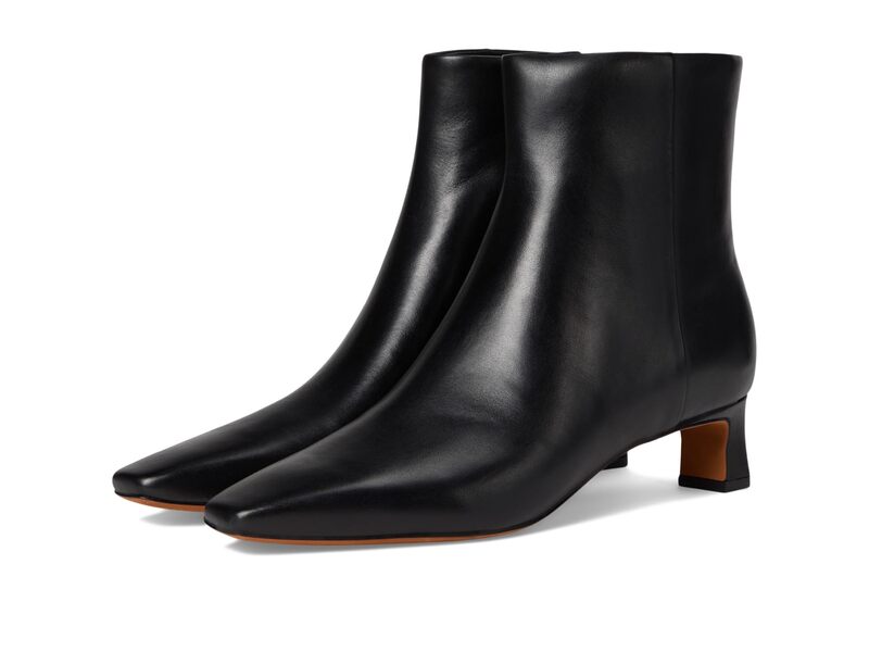 ヴィンス レディース シューズ ブーツ・レインブーツ Vince Harlan Zip Short Boots Black 黒いこと