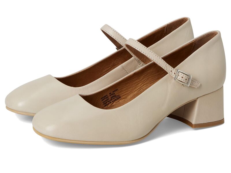 ミズムーズ レディース シューズ 踵 Miz Mooz Gabbie Heels Cream/Black 皮膚軟化剤