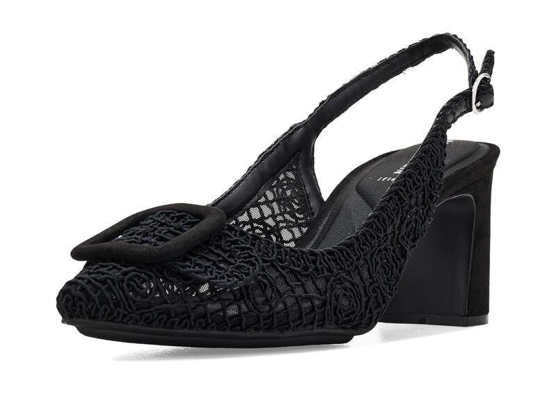 アンクライン レディース シューズ ヒール Anne Klein Belinda Black ブラック｜ReVida 店