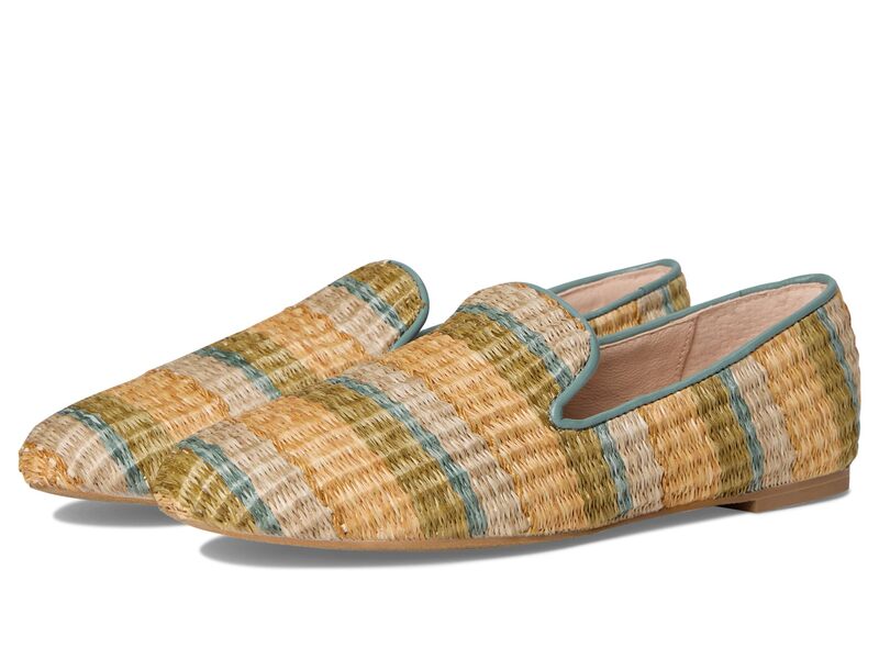 ジャックロジャース レディース シューズ スリッポン・ローファー Jack Rogers Bradley Loafer Seafoam Stripe 縞模様