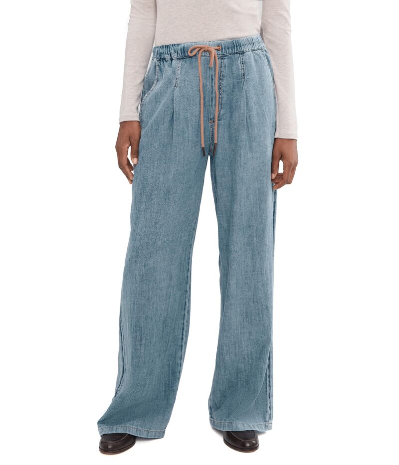 リラピー レディース ボトムス デニムパンツ Lilla P Denim Pants Blue Wash ブルー|ReVida 店