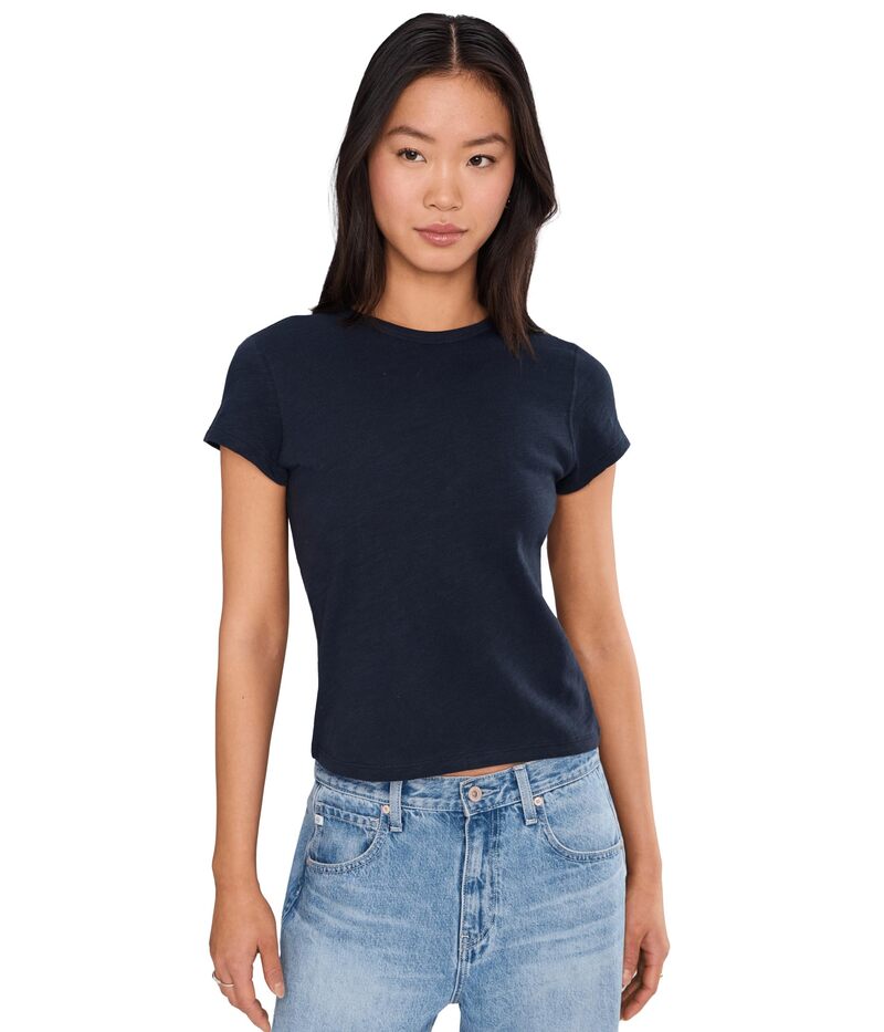 リラピー レディース トップス シャツ ヴィンテージ Lilla P Vintage Little Tee Navy ネイビー｜ReVida 店