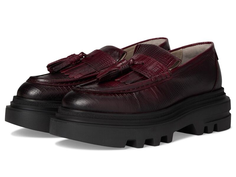 オールセインツ レディース シューズ スリッポン・ローファー AllSaints Beth Tasseloafers Port Red 赤いこと
