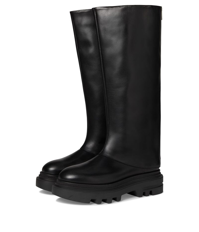 オールセインツ レディース シューズ ブーツ・レインブーツ マキシ AllSaints Maxie Boots Black 黒いこと