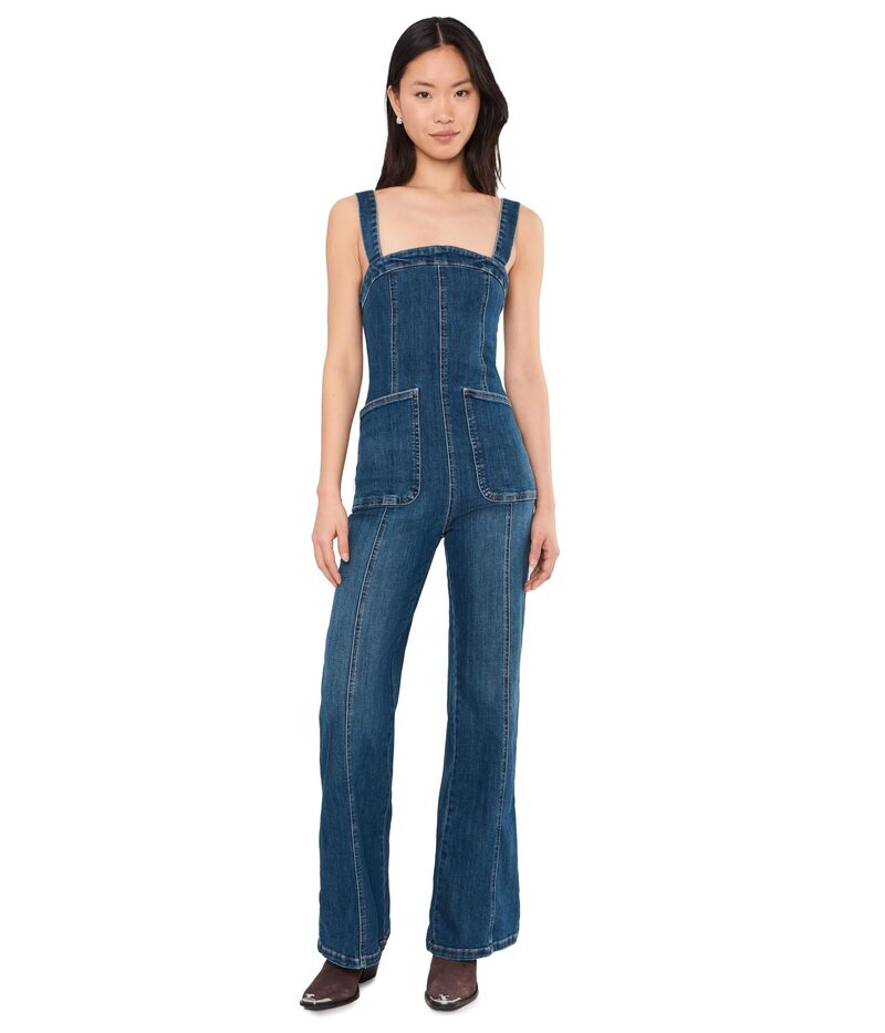 フリーピープル レディース トップス 飛び降りる背広 ブーツとり捨てる ブーツ Free People Suns Out Bootcut Jumpsuit Erica