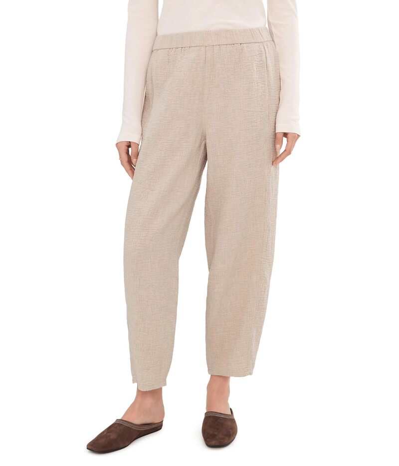 エイリーンフィッシャー レディース ボトムス 心地好いズボン下 綿織物 Eileen Fisher Organicotton Doubleweave Lantern Pant Dove