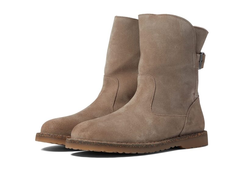 ビルケンシュトック レディース シューズ ブーツ・レインブーツ スエードクロス Birkenstock Uppsala Shearling - Suede Gray Taupe/Soft Pink Suede/Shearling 薄墨色