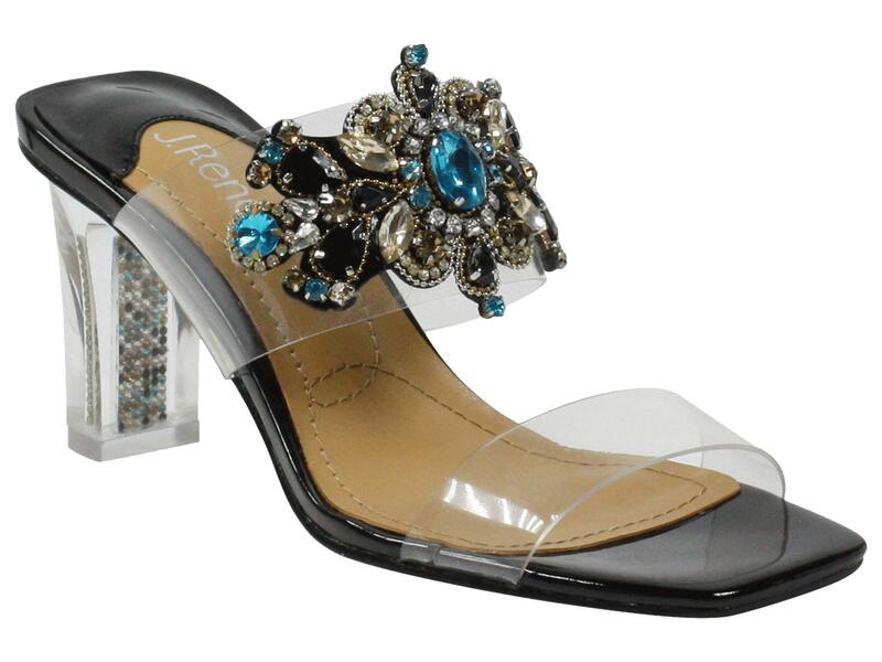 ジェイレニー レディース バッグ J. Renee Kamelia Clear/Black/Multi ブラック|ReVida 店