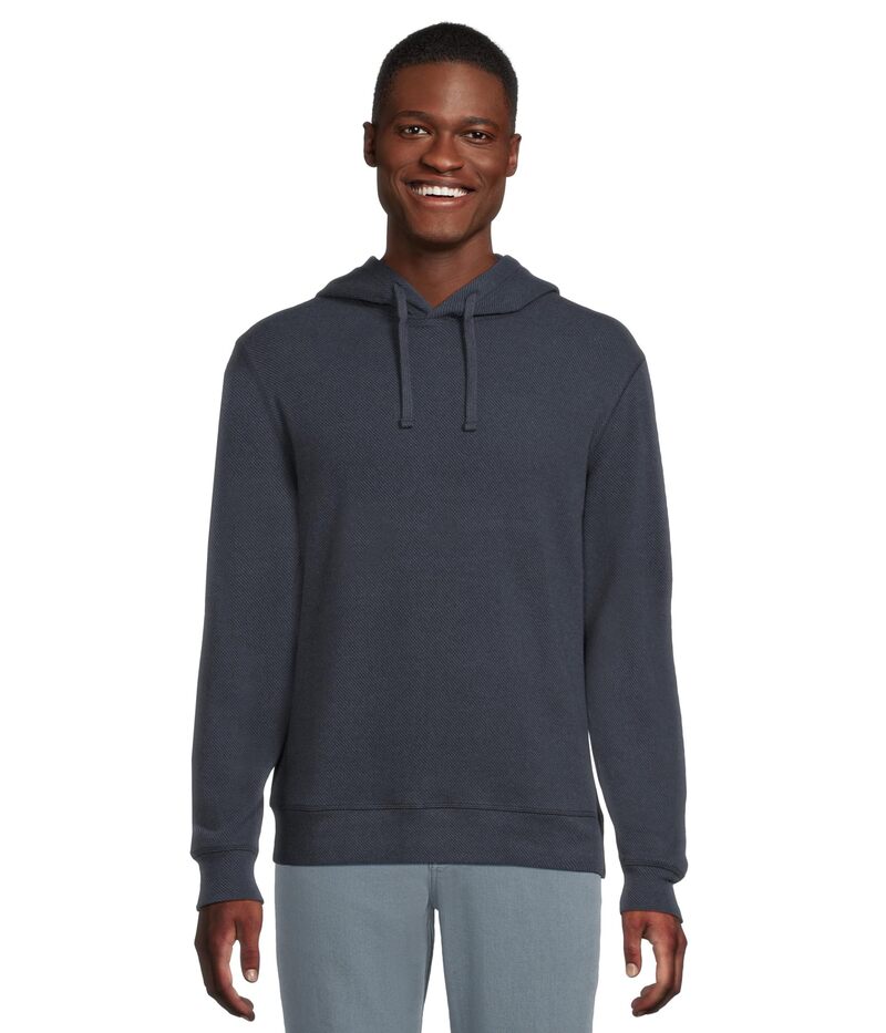 ファレティ メンズ アウター パーカー・スウェット セーター Faherty Legend Sweater Hoodie Brightonavy Twill ネイビー|ReVida 店