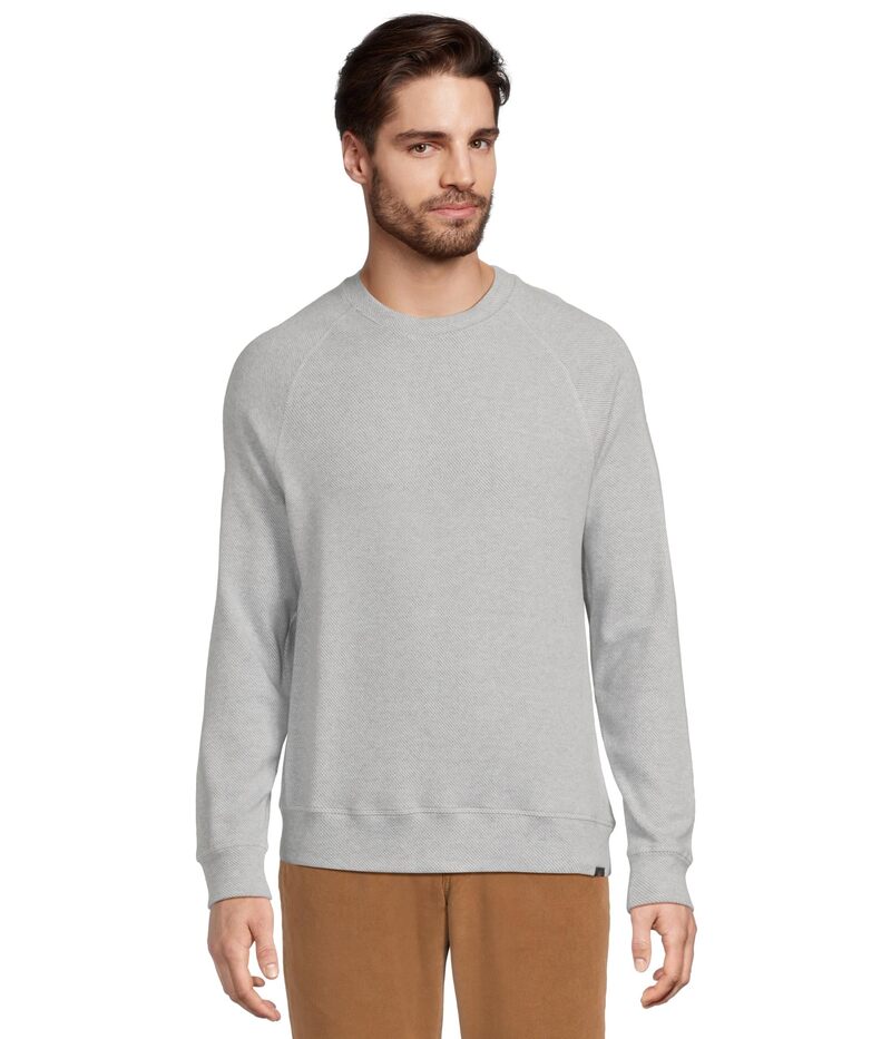 ファレティ メンズ アウター パーカー・スウェット ティーシャツ Faherty Legend Sweater Crew Light Heather Grey 薄墨色