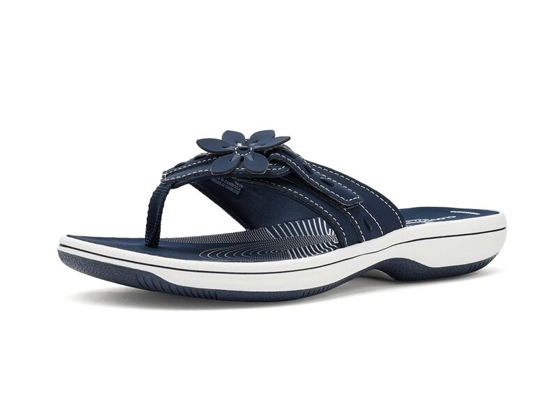 クラークス レディース シューズ サンダル Clarks Breeze Opal Navy Synthetic ネイビー|ReVida 店
