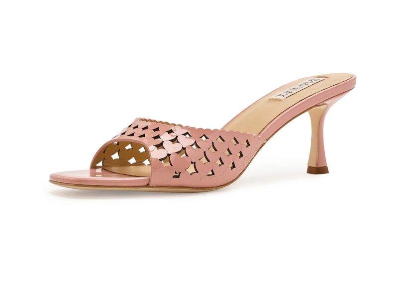 バッジェリーミシュカ レディース シューズ 踵 Badgley Mischka Windy Clay