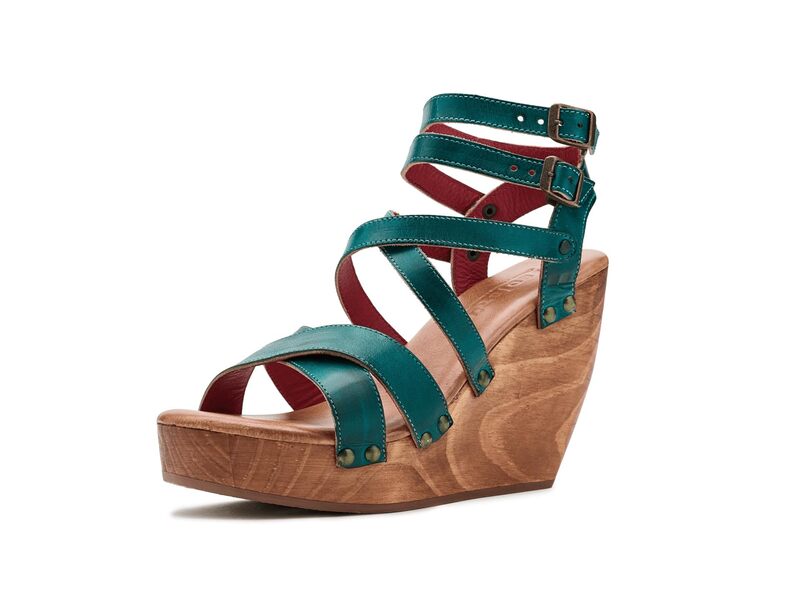 ベッドステュ レディース シューズ 踵 Bed Stu Juliana II Arctic Teal Rustic ティール