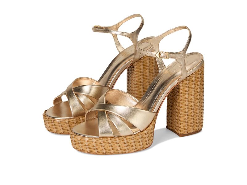シュッツ レディース シューズ ヒール Schutz Keefa Straw Platina|ReVida 店