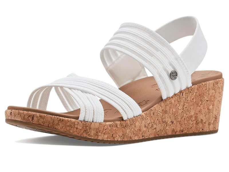 スケッチャーズ レディース シューズ 踵 SKECHERS Arch Fit Beverlee 2.0 - Bali Vibes White 白いこと
