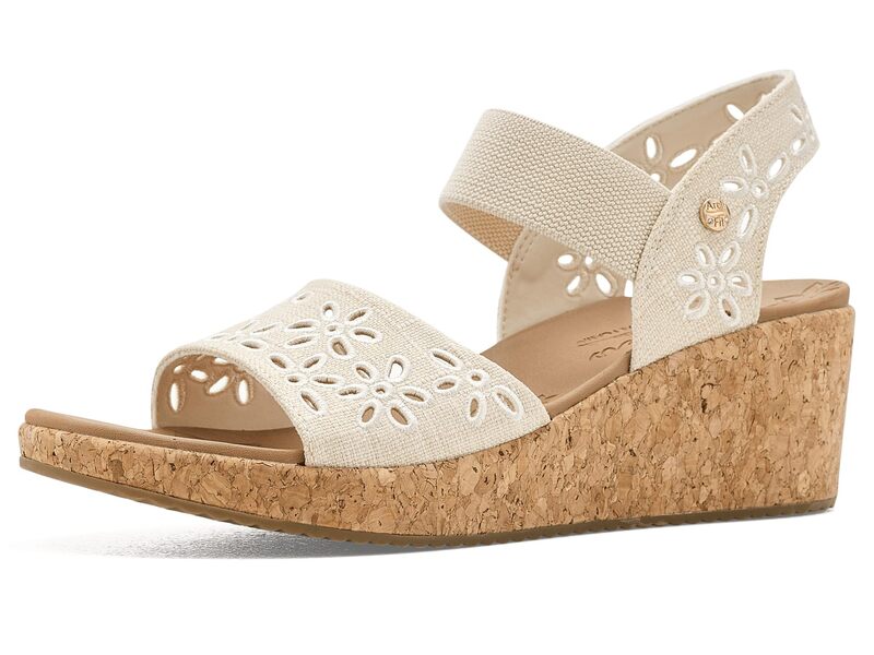 スケッチャーズ レディース シューズ 踵 SKECHERS Arch Fit Beverlee 2.0 - Beach Bliss Natural