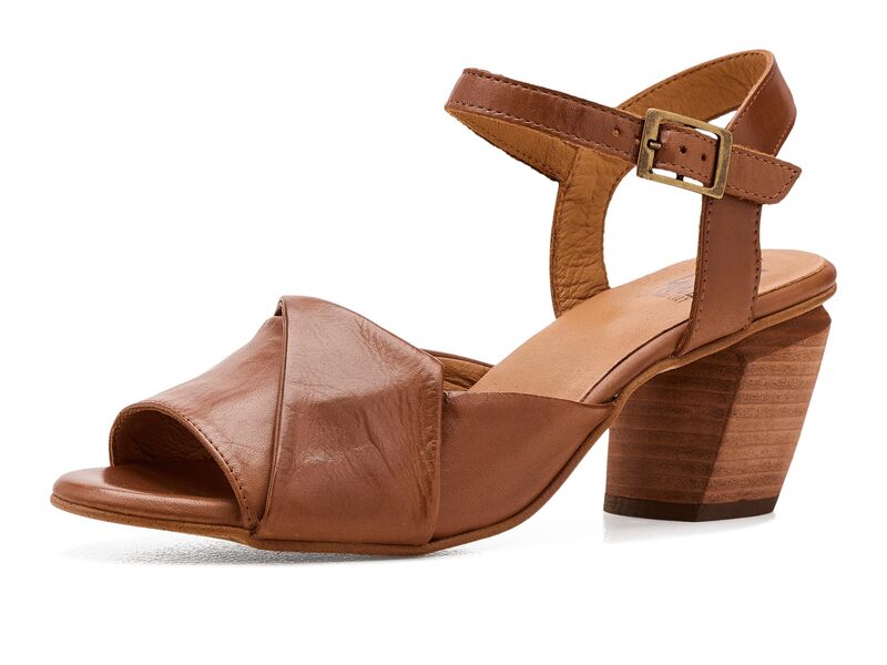 ミズムーズ レディース シューズ 踵 サンダル Miz Mooz Attie Heeled Sandals Brandy