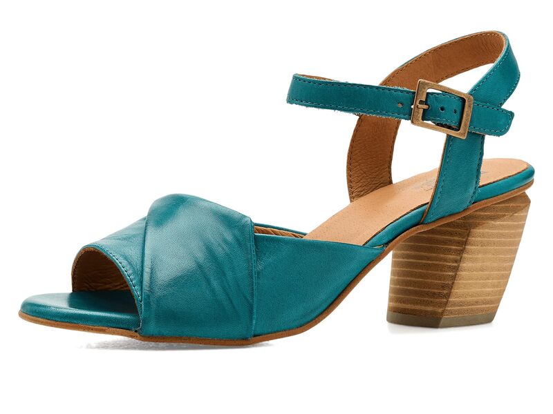 ミズムーズ レディース シューズ 踵 サンダル Miz Mooz Attie Heeled Sandals Marine