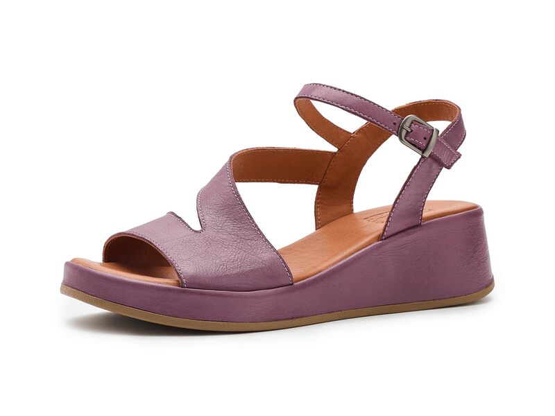 ミズムーズ レディース シューズ 踵 サンダル Miz Mooz Preston Sandals Violet 相撲取り草