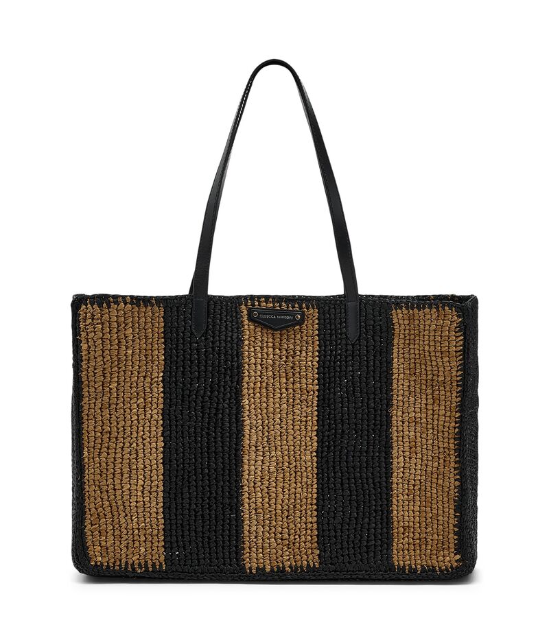 レベッカミンコフ レディース バッグ Rebecca Minkoff Large Tote Black/Brown ブラック｜ReVida 店