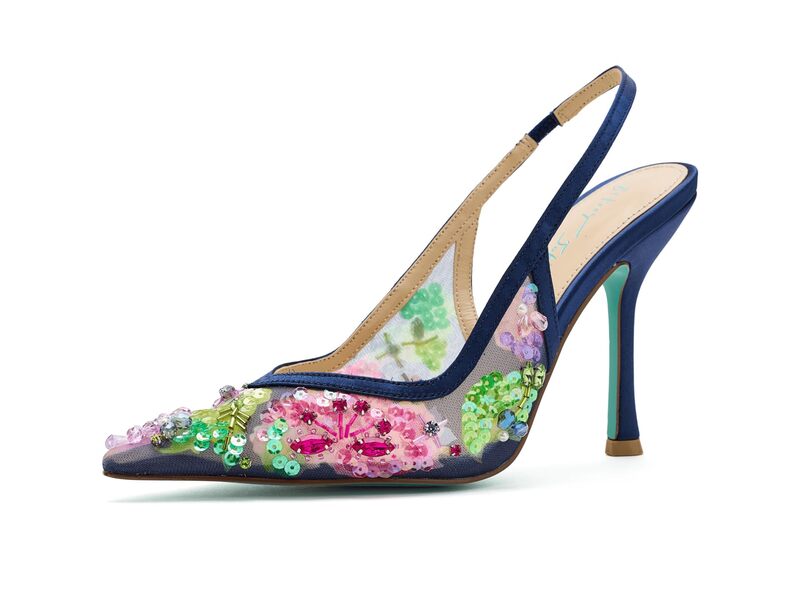 ブルーバイベトシージョンソン レディース シューズ スニーカー Blue by Betsey Johnson Eddie Navy Multi 米国海軍