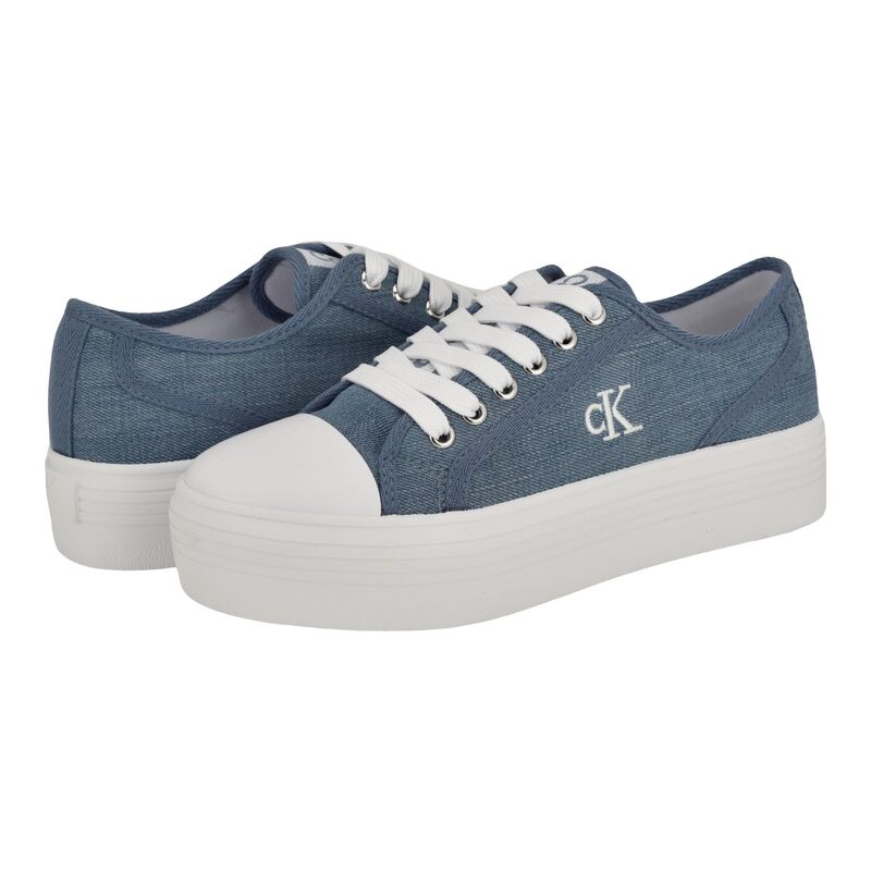 カルバンクライン レディース シューズ スニーカー Calvin Klein Brinle Blue Denim デニム｜ReVida 店