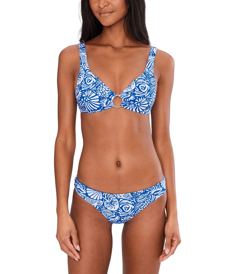 シーフォリー レディース 水泳着 いの一番のみ Seafolly C Shells Triangle Bikini Top Sapphire サファイア
